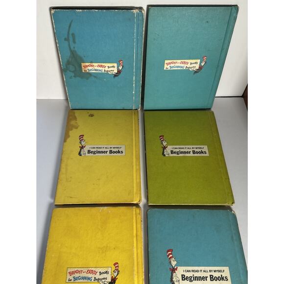 Lot of 7 Vintage 1958-1970 Dr. Seuss Book Club Edition Books - Picture 6 of 15